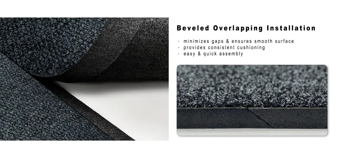 Carpeted Flooring Tiles